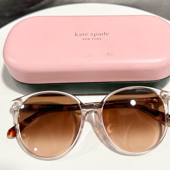 🌸KATE SPADE🌸 New York KAIA/F/S Crystal Brown Sunglasses - Picture 12 of 12